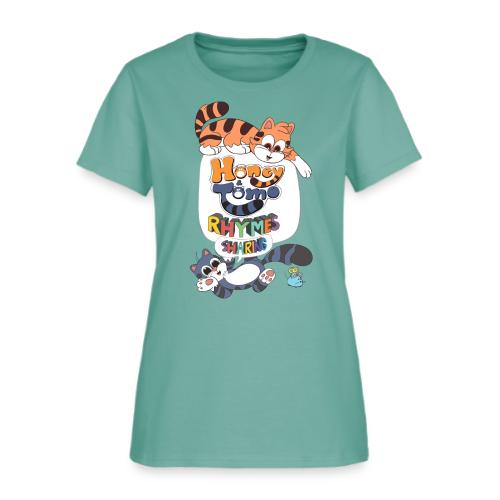 Honey and Tomo Rhymes Sharing - Women's T-Shirt
