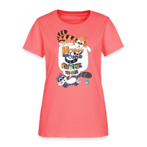Honey and Tomo Rhymes Sharing - Women's T-Shirt