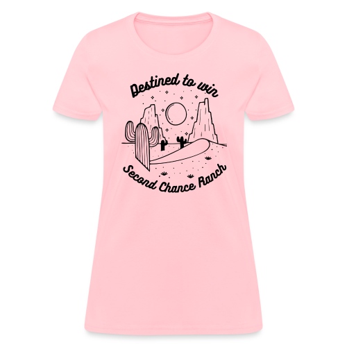 Destined to Win | Line Drawing | Black - Women's T-Shirt