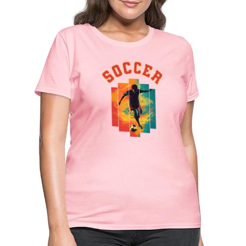 Soccer Heartbeat - Women's T-Shirt