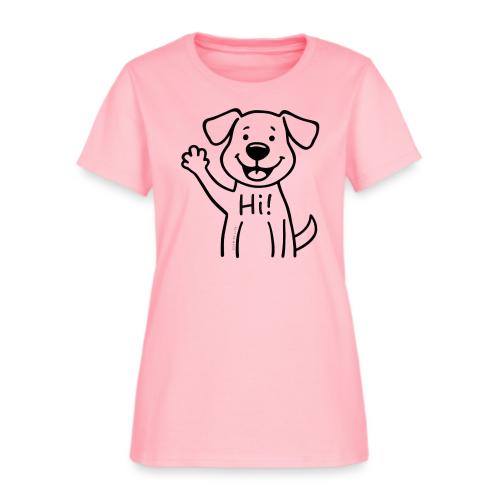 Hi Puppy Vibes - Women's T-Shirt