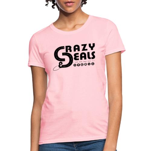 Crazy Deals & Steals Black Logo - Women's T-Shirt