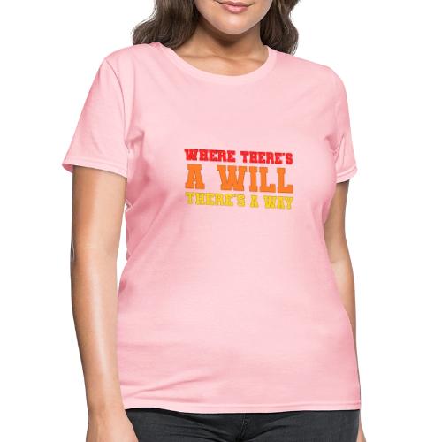 Willpower Wins - Women's T-Shirt