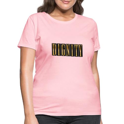 Golden Dignity - Women's T-Shirt