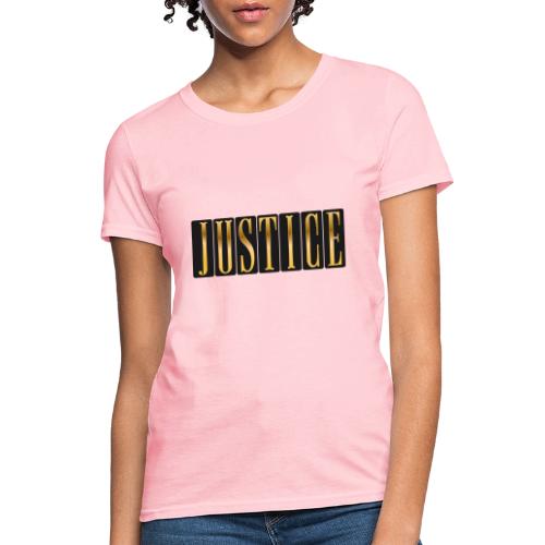 Golden Justice - Women's T-Shirt