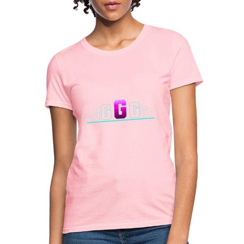 Letter G – Capital Varsity Alphabet Monogram - Women's T-Shirt
