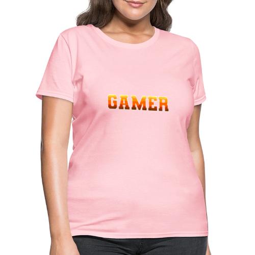 Gamer Varsity Gradient Design for Apparel - Women's T-Shirt