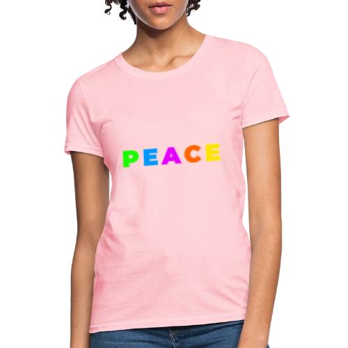 Peace in Every Color - Women's T-Shirt