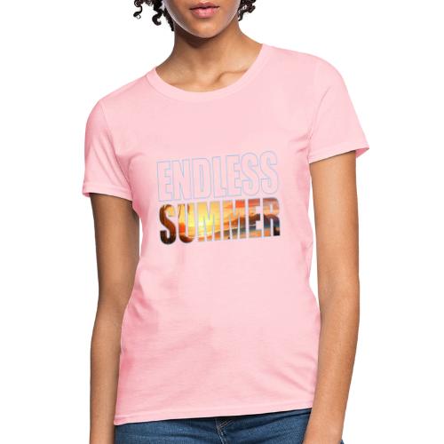 Golden Summer Vibes - Women's T-Shirt