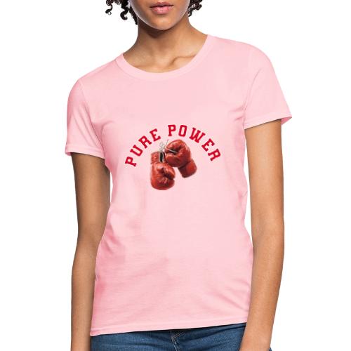 Boxing: Pure Power Punch - Women's T-Shirt