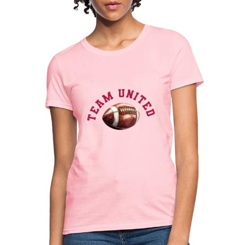 Team United American Football Design - Women's T-Shirt
