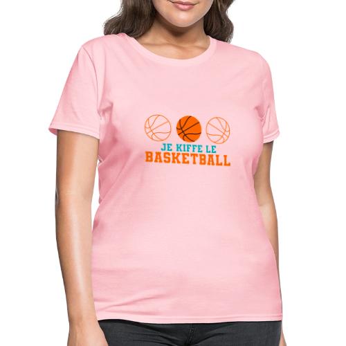 I love basketball - Women's T-Shirt