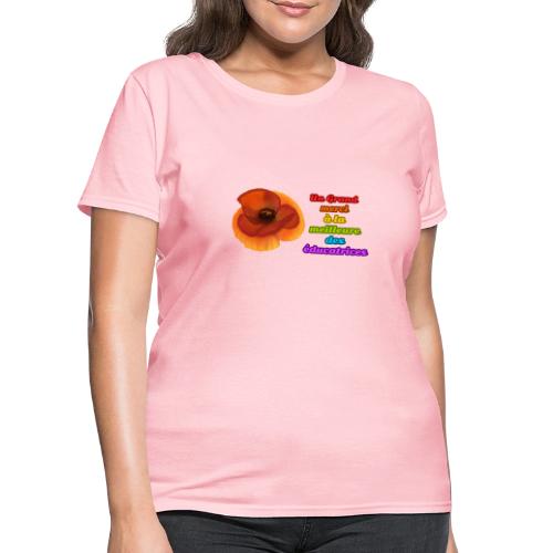 Thank you to the best educator - Women's T-Shirt