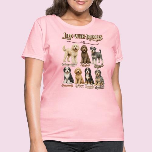 Life With Doodles | Vintage Doodle Breed - Women's T-Shirt