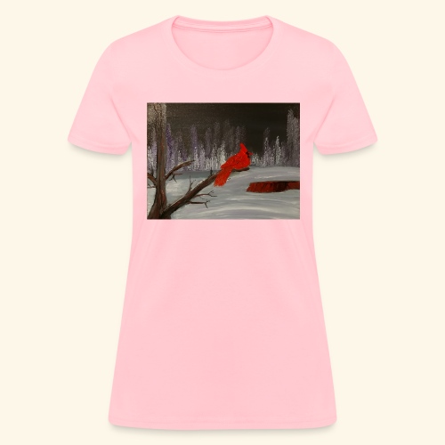Winter Cardinal - Women's T-Shirt