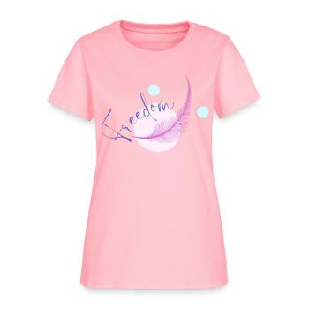Freedom - Women's T-Shirt - pink - Front