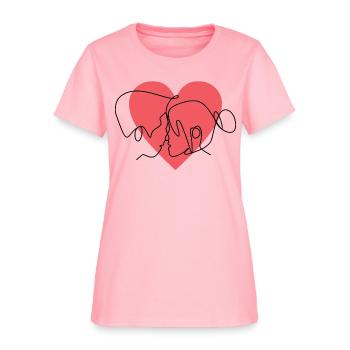 Love and Romance - Women's T-Shirt - pink - Front