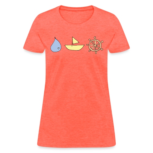 Drop, ship, dharma - Women's T-Shirt