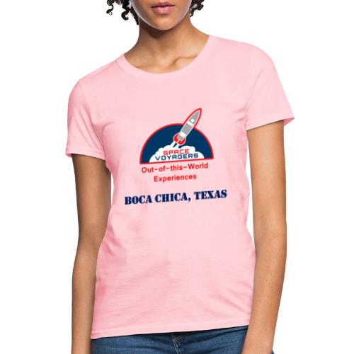 Space Voyagers - Boca Chica, Texas - Women's T-Shirt