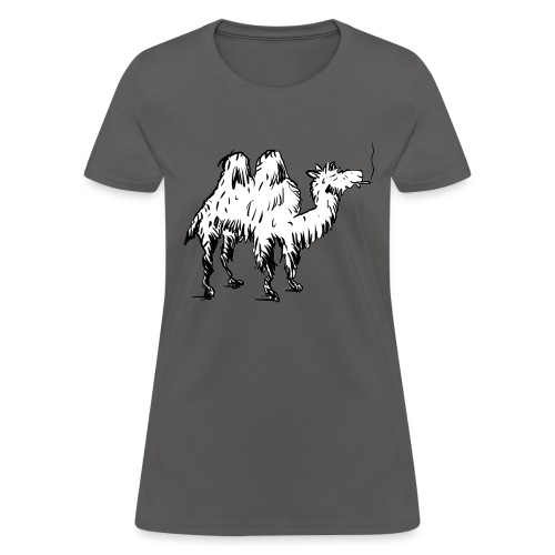 Camel Smoking on Hump Day - Women's T-Shirt