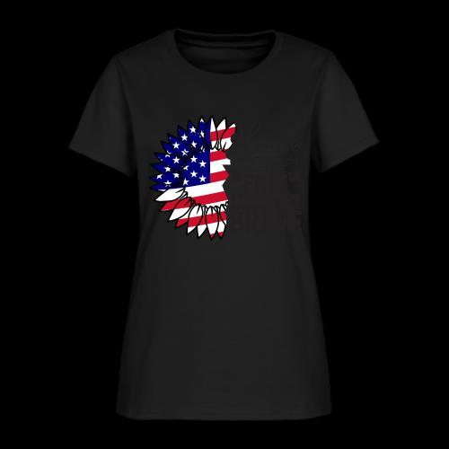 Home the free because of the brave - Women's T-Shirt