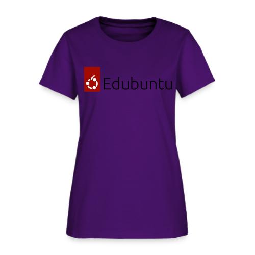 Edubuntu Logo 2023 - Black - Women's T-Shirt