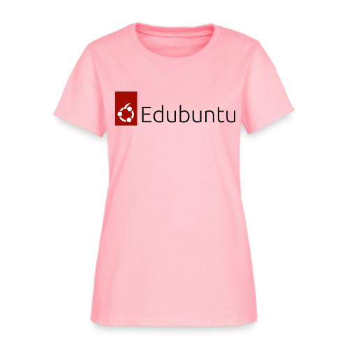Edubuntu Logo 2023 - Black - Women's T-Shirt
