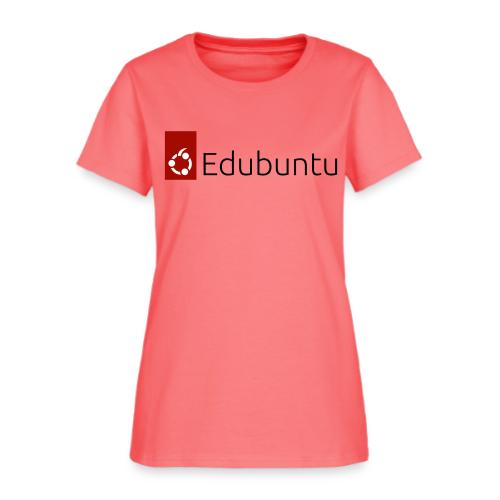 Edubuntu Logo 2023 - Black - Women's T-Shirt