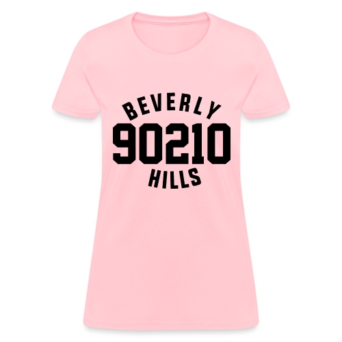 90210 Old School Tee Black - Women's T-Shirt