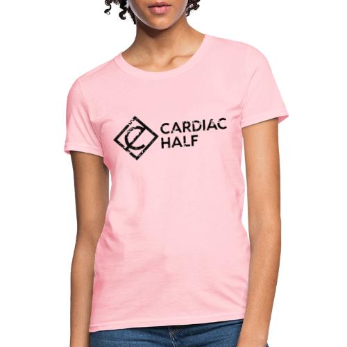 Cardiac Half Black Logo - Women's T-Shirt