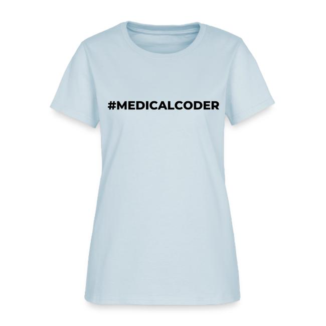 #medicalcoder black text