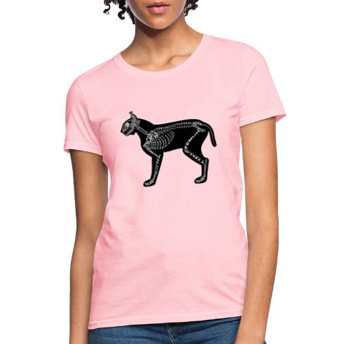 Skeleton Lynx - Women's T-Shirt