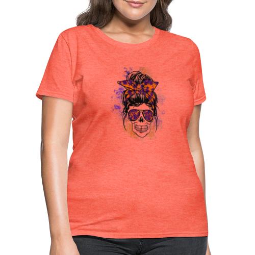 Hippie Skull - Women's T-Shirt
