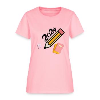 Class school - Women's T-Shirt - pink - Front