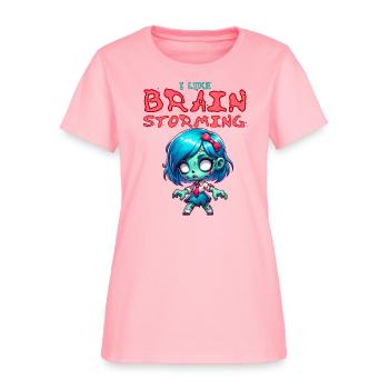 I Like Brainstorming - Women's T-Shirt - pink - Front