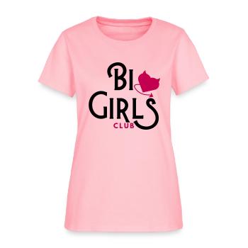 Bi Girls Club - Women's T-Shirt - pink - Front