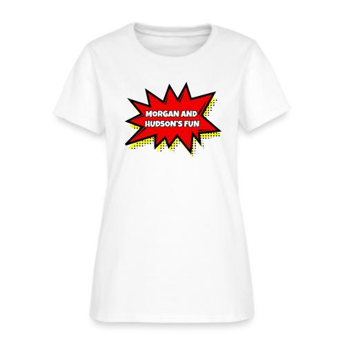 Comic Design Morgan And Hudson Fun - Women's T-Shirt