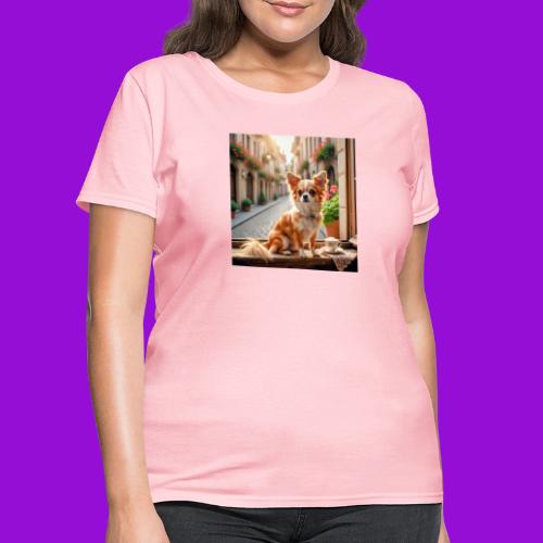 Morning coffee Chihuahua - Women's T-Shirt