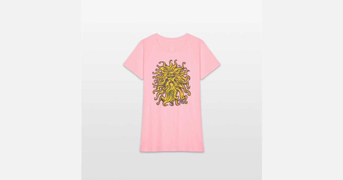 Santa Cruz Jason Jessee Sun God 80s Skateboard' Women's T-Shirt
