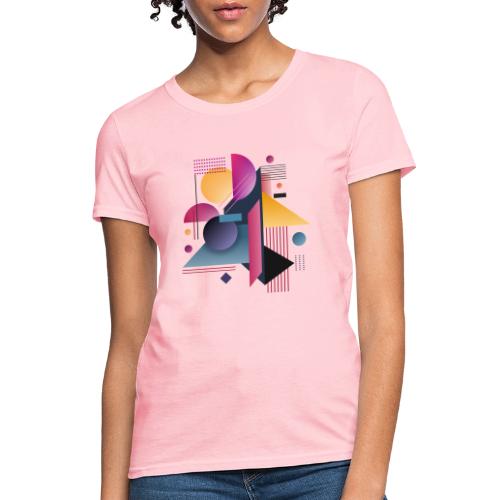 Color Pulse Geometry - Women's T-Shirt
