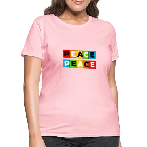 Colorful Peace - Women's T-Shirt