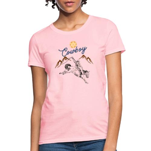 Wild West Cowboy Ride - Women's T-Shirt