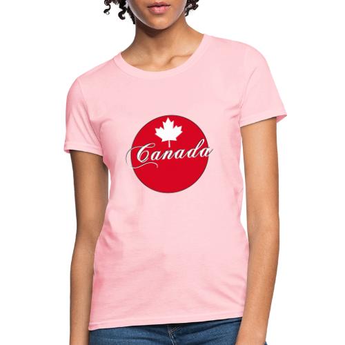 Canada in red and white - Women's T-Shirt