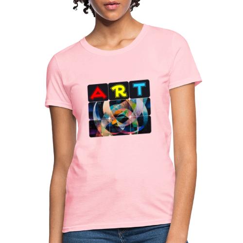 Art of Stripes and Shades - Women's T-Shirt