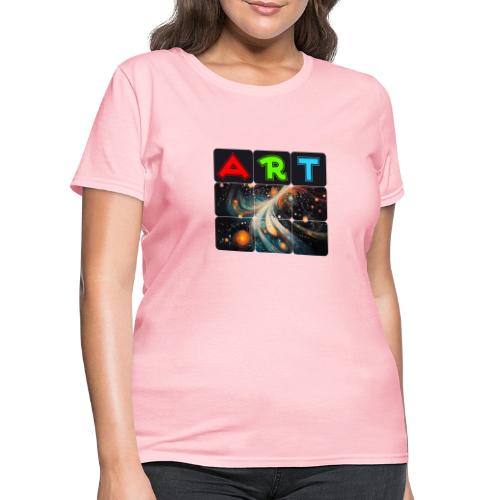 Swirls of Colorful Art - Women's T-Shirt