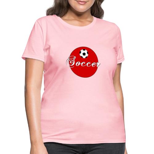Soccer: Goal Circle - Women's T-Shirt