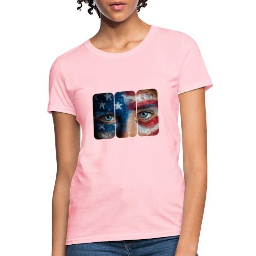 USA: Stars in Her Eyes - Women's T-Shirt