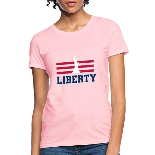 USA: Stars of Liberty - Women's T-Shirt