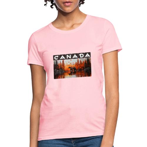 Canada Wilderness Art - Women's T-Shirt