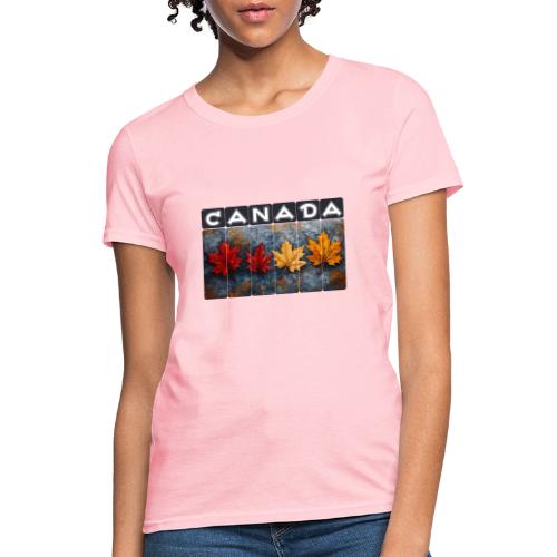 Colorful Canada Style - Women's T-Shirt